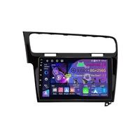 Autorradio GPS Navegación para coche Android 15 de 9 pulgadas con pantalla táctil doble DIN para Volkswagen VW Golf 7 2013-2017 CarPlay AHD cámara de visión trasera navegación GPS controles en el vola