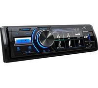 JVC KD-X561DBT receptor multimedia para coche Negro, Azul 180 W Bluetooth