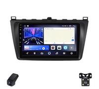 Autorradio para Mazda 6 II GH 2007-2012 Car Radio Android CarPlay Pantalla Táctil 9-Inch 1280×720 Equipo de Sonido para Coche/SWC/Bluetooth 5.0/FM Am RDS DSP/Wi-Fi/GPS/ADAS DVR(L300)
