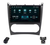 Autorradio para Mercedes Benz C Class W203 W209 C180 C200 CL203 C209 A209 2004-2011 Car Radio Android CarPlay Pantalla Táctil 9-Inch Equipo Sonido Coche/SWC/Bluetooth/FM Am/Wi-Fi/GPS(L20)