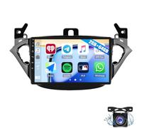 Autorradio para Opel Adam 2013-2016/Corsa E 2015-2019 con CarPlay Inalámbrico Android Auto Navegación GPS Pantalla Táctil De 9 Pulgadas Bluetooth Wi-Fi Radio FM RDS Mirror Link Cámara AHD(Color:M150)
