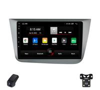 Autorradio para Seat Altea 5P/Toledo 5P III 3 2004-2015 Car Radio Android CarPlay Pantalla Táctil 9-Inch 1280×720 Equipo Sonido Coche/SWC/Bluetooth/FM Am RDS DSP/Wi-Fi/GPS/ADAS DVR(Lhd,L10)