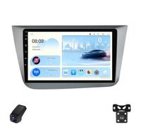 Autorradio para Seat Altea 5P/Toledo 5P III 3 2004-2015 Car Radio Android CarPlay Pantalla Táctil 9-Inch 1280×720 Equipo Sonido Coche/SWC/Bluetooth/FM Am RDS DSP/Wi-Fi/GPS/ADAS DVR(RHD,L300)