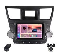 Autorradio para Toyota Highlander XU40 2007-2013 Car Radio Android CarPlay Pantalla Táctil 9-Inch 1280×720 Equipo de Sonido para Coche/SWC/Bluetooth/FM Am RDS DSP/Wi-Fi/GPS/ADAS DVR(L900)