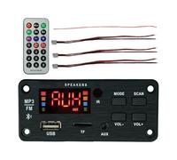 Autorradio - Reproductor de Audio sin Pérdidas - Reproductor Musical con Mando A Distancia 2X25W Sin Pérdida De Audio para Altavoces De Automóvil Viaje Carretera Camión