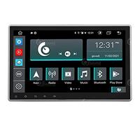 Autorradio Universal 10,1" 1 DIN Android GPS Bluetooth WiFi Dab USB Pantalla táctil Full HD 10,1" procesador de 8 núcleos y comandos de Voz