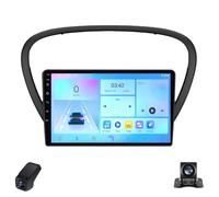 Autorradio ZCZANT para Peugeot 607 2004-2010, 9 Pulgadas, Android 13, con Pantalla táctil, WiFi 5G, CarPlay inalámbrico, Android Auto, GPS, SWC, Bluetooth, FM, RDS, DSP, cámara de visión Trasera y D