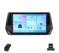 Autorradio ZGYBDH para Peugeot 2008 2 2019-2021, 9 Pulgadas, Android 13, con Pantalla táctil, WiFi 5G, CarPlay inalámbrico, Android Auto, GPS, SWC, Bluetooth, FM, RDS, DSP, cámara de visión Trasera y