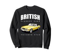 Autos deportivos clásicos británicos - Triumph Stag Sudadera