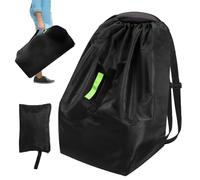 AutoSeat Cover Carry Pack - Rueda de viaje portátil 300G, fácil soporte para organizador | Caja de transporte de tela oxford, guardaalmacenamiento reforzado Comfort Cushion Teen Adult Friend Fuera de