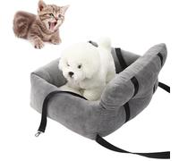 -Autositz, Reisesitzerhöhung Mit Griff, Hunde-Autobett, Sicher Bequem, Hunde-Sicherheits-Autositz-Reisetransportbett Für Kleine Und Mittelgroße Haustiere