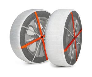 AutoSock HP 540 | Cadenas de nieve textiles coche | Calcetines para nieve | Cert. EN16662-1| Montaje rápido | Alternativa a las cadenas metálicas