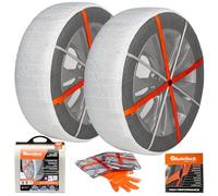 AUTOSOCK HP 695 Cadenas de Nieve Textiles | Calcetines para Coche | Calcetines para Nieve | Certificados según EN 16662-1 | Montaje rápido en 3 Pasos | Alternativa a Las Cadenas de Nieve