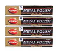 Autosol 4 abrillantadores para Metal y Cromo, 75 ml