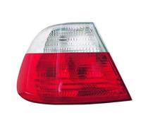 AutoStyle 11-5995/96-11-2 - Fs traseros para 3 E46 Coupé (modelos de abril de 1999 a marzo de 2003), color transparente y rojo