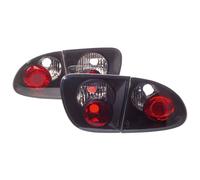 AutoStyle 88X05B Montaje de Luces Traseras, Color Negro