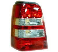 AutoStyle 95G3SWR01 - Fs traseros para Golf III Variant (modelos a partir de 1998), color rojo y transparente