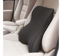 AutoStyle AI62721H - Cojín lumbar para asiento (41 x 46 cm), color negro