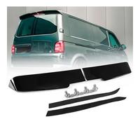 AutoStyle - Alerón de Techo Compatible con Volkswagen Transporter T5 2003-2010 / T5.1 2010-2015 / T6 2015-2020 / T6.1 2020- (con 2 Puertas de Granero) (ABS Negro Brillante)