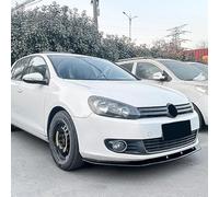 AutoStyle - Alerón Delantero Compatible con Volkswagen Golf Vi 2008-2012 sin GTI/R (ABS Negro Brillante)