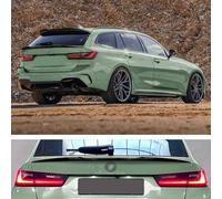 AutoStyle - Alerón Trasero Inferior Medio Compatible con BMW Serie 3 G21 Touring 2019 (ABS Negro Brillante)