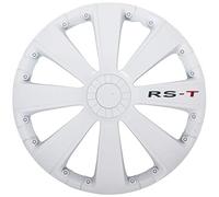 AutoStyle Tapacubos 15" pulgada Kit blanco Embelecedores De Rueda Juego de tapacubos PP 5075W