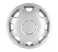AutoStyle Juego de 4 Tapacubos Van 15 Pulgadas Plateado (esférico)
