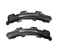 AutoStyle - Juego de intermitentes LED para espejos retrovisores compatibles con Volvo, varios modelos 2016, color ahumado, incluye luz de marcha dinámica