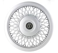 AutoStyle Juego de 4 Tapacubos Classic 15 pulgadas Plateado
