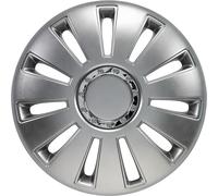 AutoStyle SILV.Pro Set Stone Pro - Tapacubos (4 Unidades)