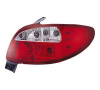 AutoStyle SK1300-A2B6 - Faros traseros, color blanco y rojo