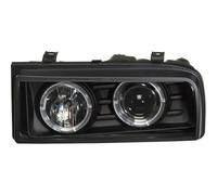 AutoStyle SK3300-VCRD-JM - Fs delanteros con anillos de luz, color negro
