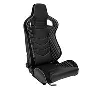 AutoStyle SS 70LS Asiento de carreras negro
