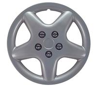 AutoStyle Tapacubos 13" pulgada Kit plata Embelecedores De Rueda Juego de tapacubos PP 8703SL