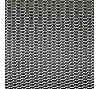 Autostyle TG 1256 - rejilla aluminio, nido de abeja, 12 x 6 mm, 1 unidad