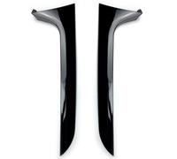 Juego de alerones Laterales de Ventana Trasera compatibles con Audi A6 (C7) Avant/Allroad 2011-2018 sin S-Line (ABS Negro Brillante)