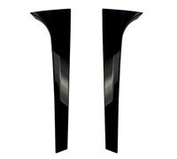 Juego de alerones Laterales de Ventana Trasera compatibles con Skoda Kodiaq (NS7) 2017-2024 (ABS Negro Brillante)