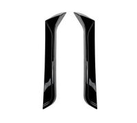 Juego de deflectores de Aire de la Ventana Trasera Compatible con Volkswagen T-Roc (A11) 2017- (ABS Negro Brillante)