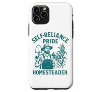 Autosuficiencia Homesteader Orgullo Agricultura Rural Vida Lenta Carcasa para iPhone 11 Pro