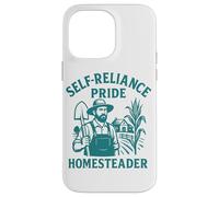 Autosuficiencia Homesteader Orgullo Agricultura Rural Vida Lenta Carcasa para iPhone 14 Pro MAX