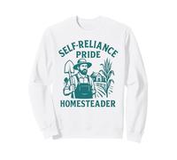 Autosuficiencia Homesteader Orgullo Agricultura Rural Vida Lenta Sudadera