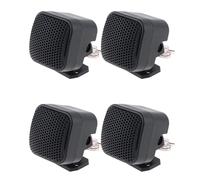 AutoSwan 4 Piezas 500W Mini Altavoces de Tweeter de Coche de Alta Eficiencia Altavoz Estéreo de Música de Audio de Bocina Automática para de Audio de Coche
