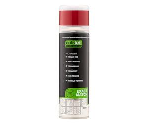 AutoTek Professional Exact Match Car Spray Paint, Volkswagen Tornado Red Aerosol Spray, 300 ml