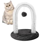Autotoilettatura Per Gatti | Spazzola Ad Rimozione Pelo Con Base Graffiatoio Accessorio Massaggiante Antigraffio Cura Del E Protezione Mobili Casa Interni