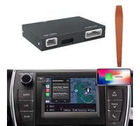 AUTOTOX - Adaptador inalámbrico CarPlay Android Auto para Toyota (2014-2019) con Touch2 y Entune 2.0 Kit de actualización del sistema para Corolla/RAV4/Camry/Prius/Highlander mantiene la pantalla y