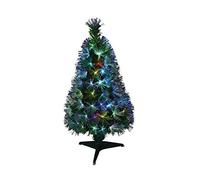 AUTOUR DE MINUIT 5SAF162MC - Árbol de Navidad (fibra óptica), diseño de Nueva York, plástico pvc, Multicolore (Multicolore 64mc), 120 cm