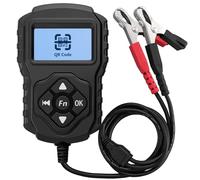 AUTOUTLET Comprobador de Batería Probador de Batería de Coche 12V, 100-2000 CCA, Probador de Alternador Automotriz, Analizador de Batería Digital para Automóviles, Camiones, Motocicletas, SUV Y Barcos