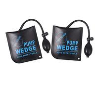 AUTOUTLET Cuña de Aire de Bomba, 2x Cojines de Montaje, Air Wedge Pump Up, Bomba de Aire, Carga de hasta 150kg, Superficie Mate, Diseño de Boca Oblicua, para la Instalación de Puertas Ventanas