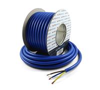 AUTOWIRING Arctic Grade Blue Flex 3183A - Cable de PVC para exteriores (2,5 mm², 3 núcleos, 25 A, 240 V, 30 metros)
