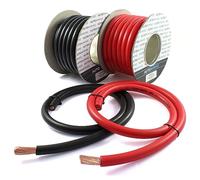Autowiring Automotive Hi-Flex 485 Amp 70mm² 2/0 AWG Cable de PVC para batería/arrancador/inversor/soldadura (rojo, 8 m)